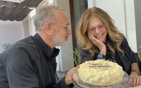 Tom Hanks is married to Rita Wilson.